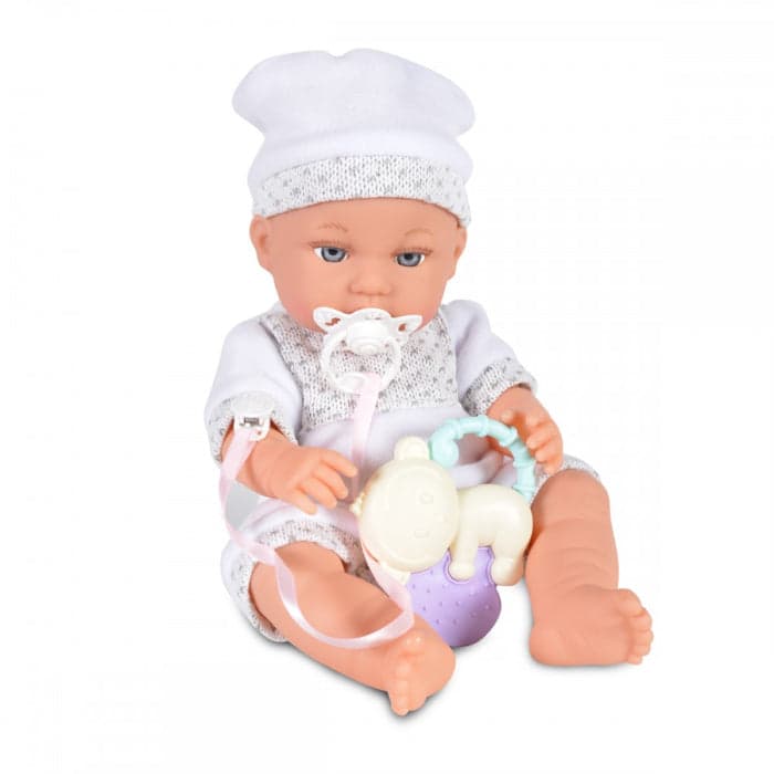 Boneca Moni Little Doll White com acessórios 36 cm