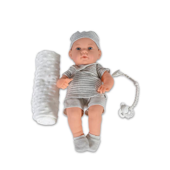 Boneca Moni Little Doll Grey 41 cm