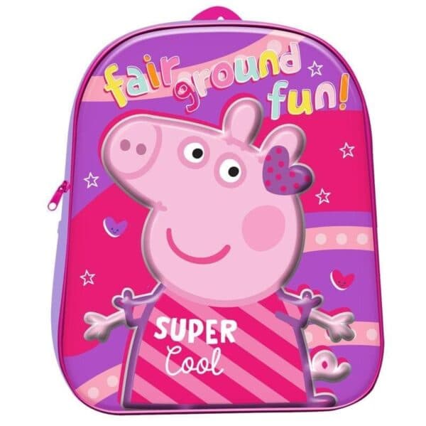 Peppa Pig Mochila 3D-30 cm