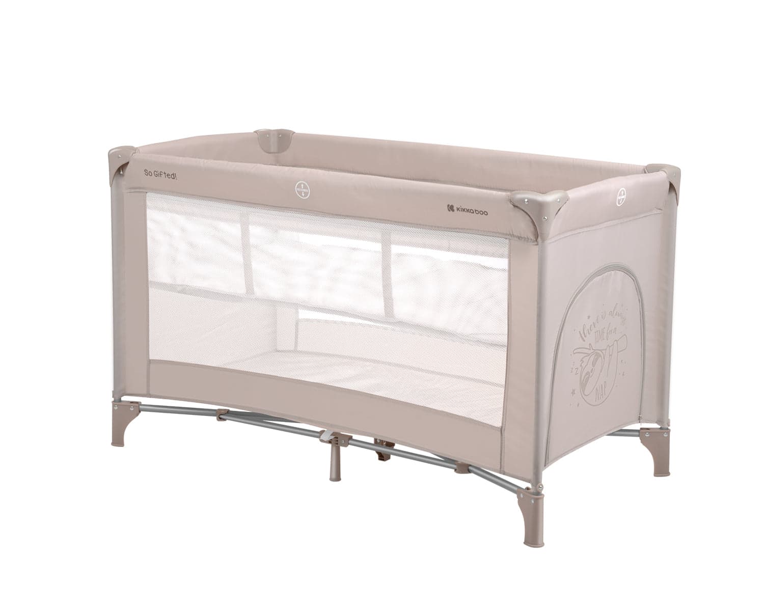2 níveis kikkaboo Cama viagem So Gifted 2 Levels Beige