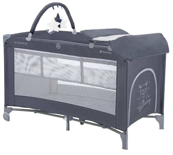 Cama de viagem 2 níveis Kikka Boo So Gifted PLUS Azul Marino