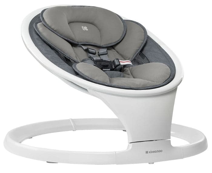 Kikkaboo Espreguiçadeira Elétrica de Lado a Lado Cuddle Me Dark Grey