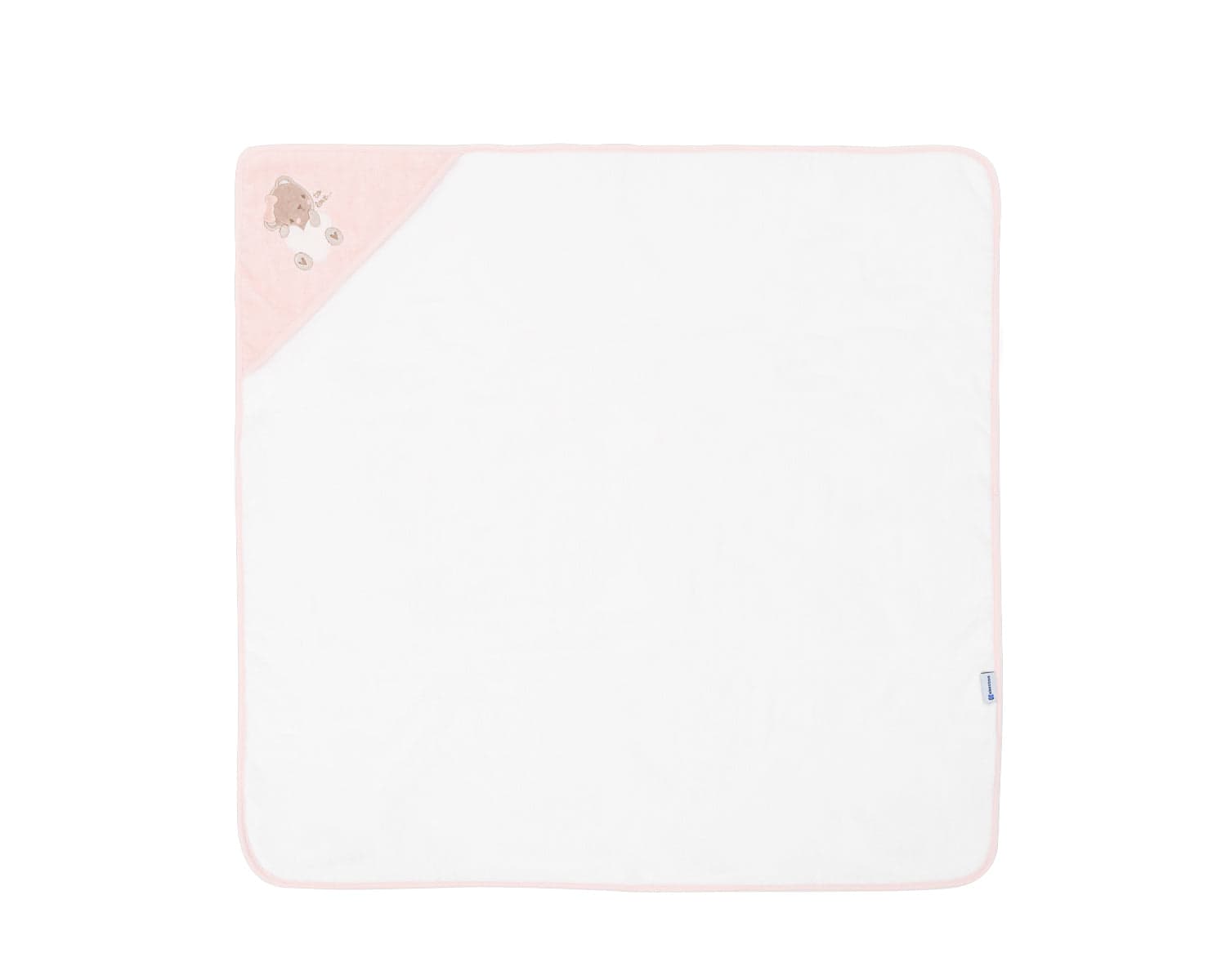 Toalha com Capuz 90/90 cm Dreamy Flight Rosa