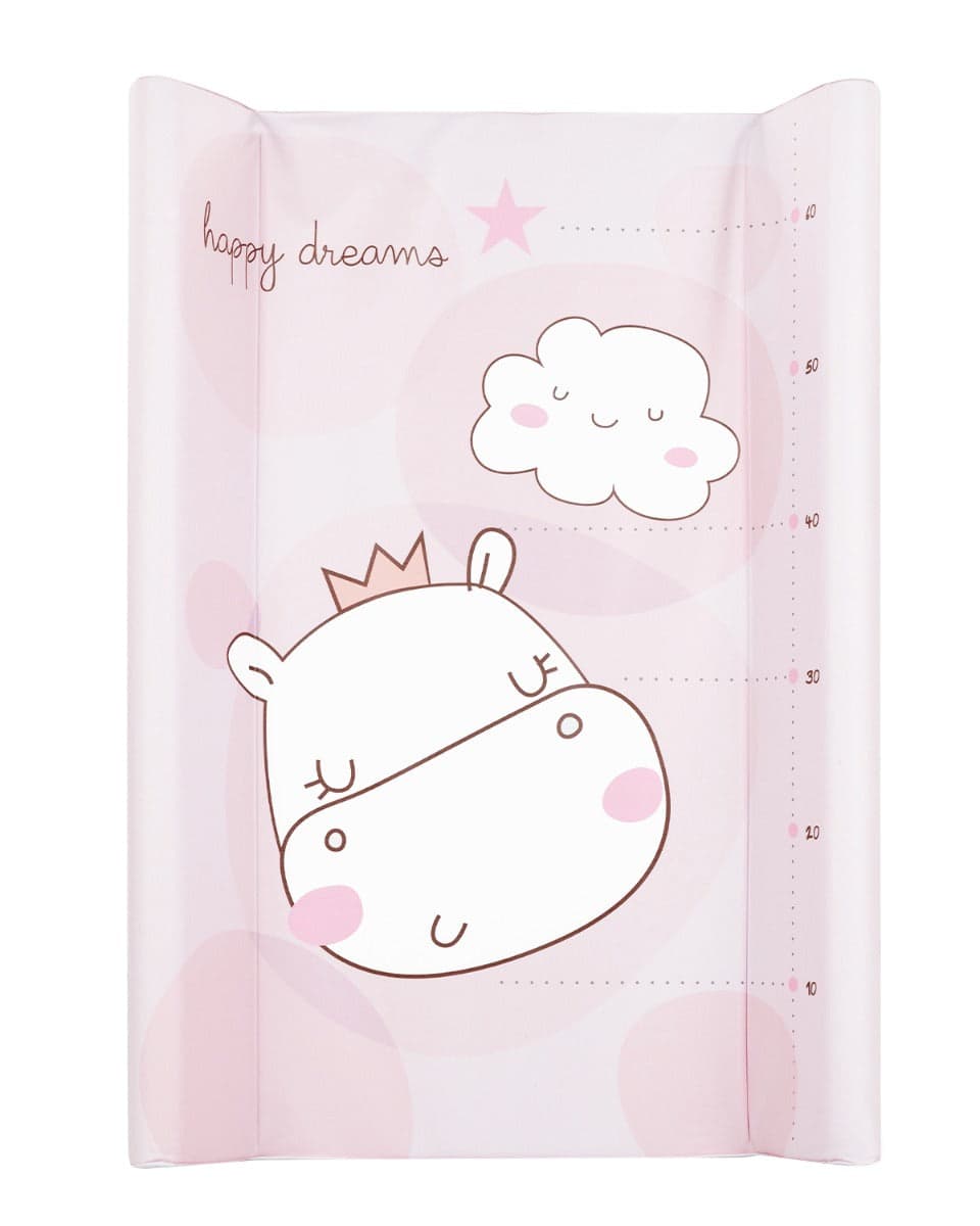Muda Fraldas Hippo Dreams 70x50cm em PVC macio