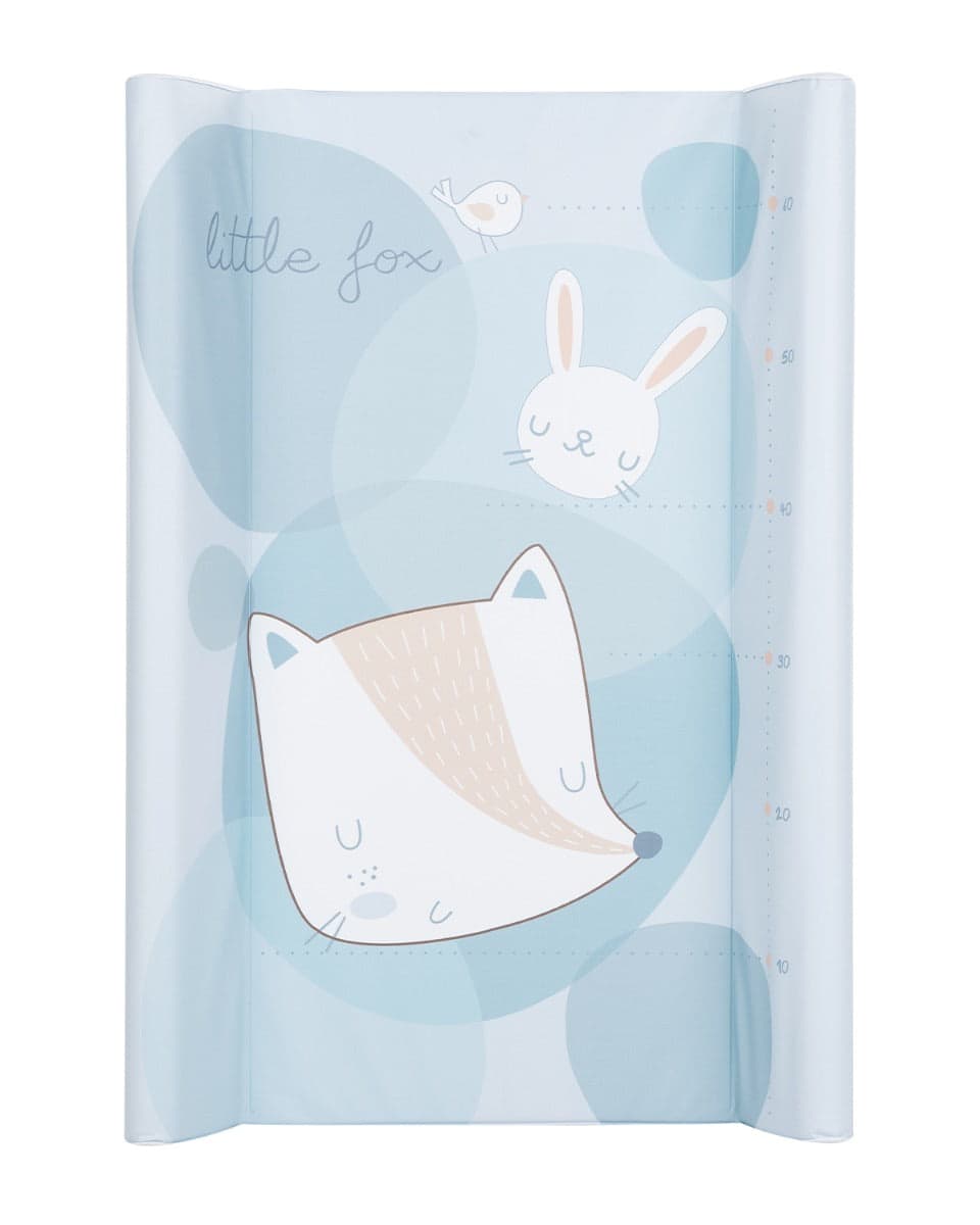 Muda fraldas em PVC macio 70x50cm Little Fox