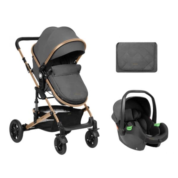 Trio Kikkaboo Convertível Amaia Dark Grey