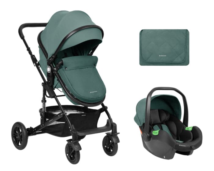 Carrinho de bebé 3in1 Kikkaboo Amaia Menta