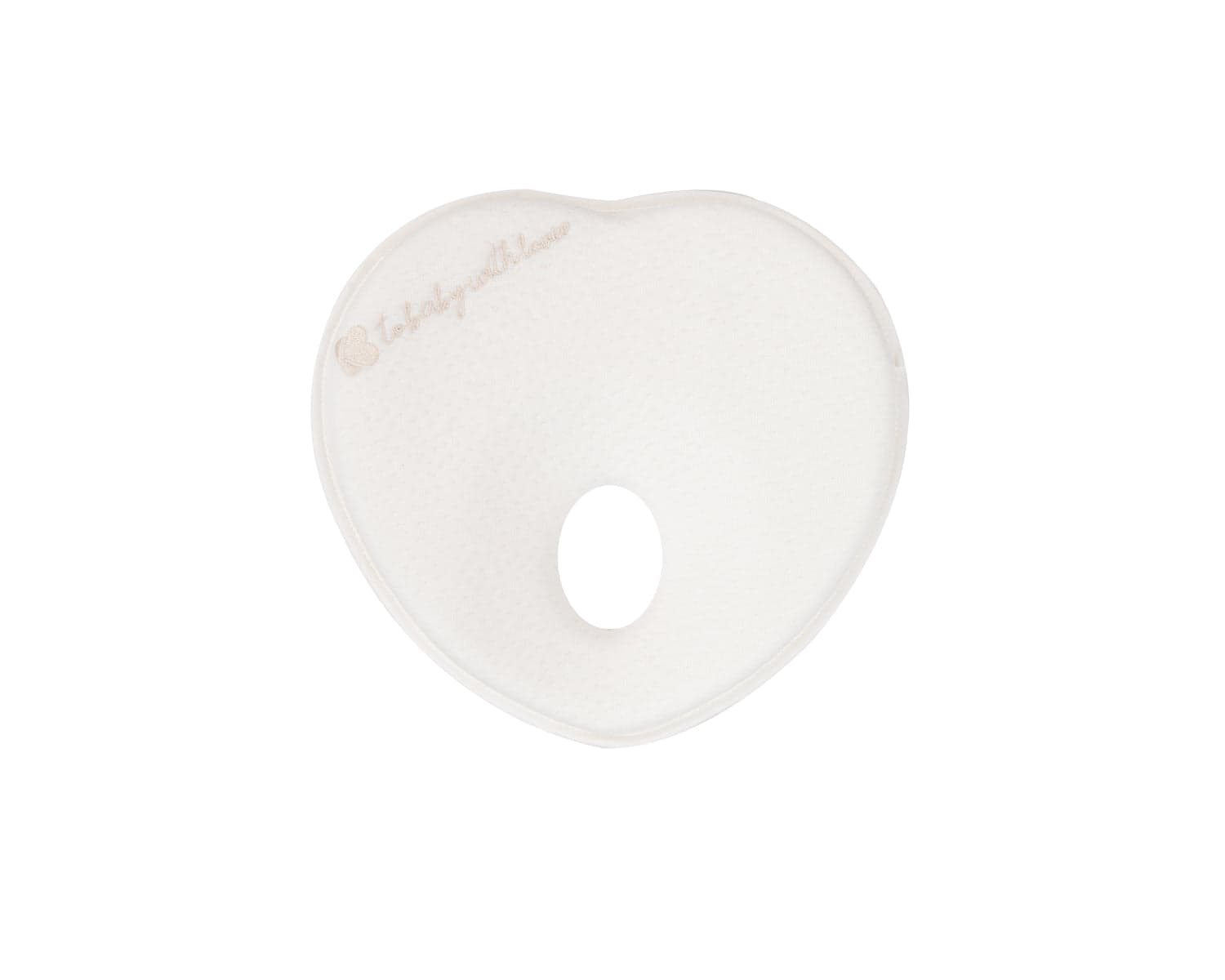 Almofada ergonómica de espuma viscoelástica Heart Airknit (branca)