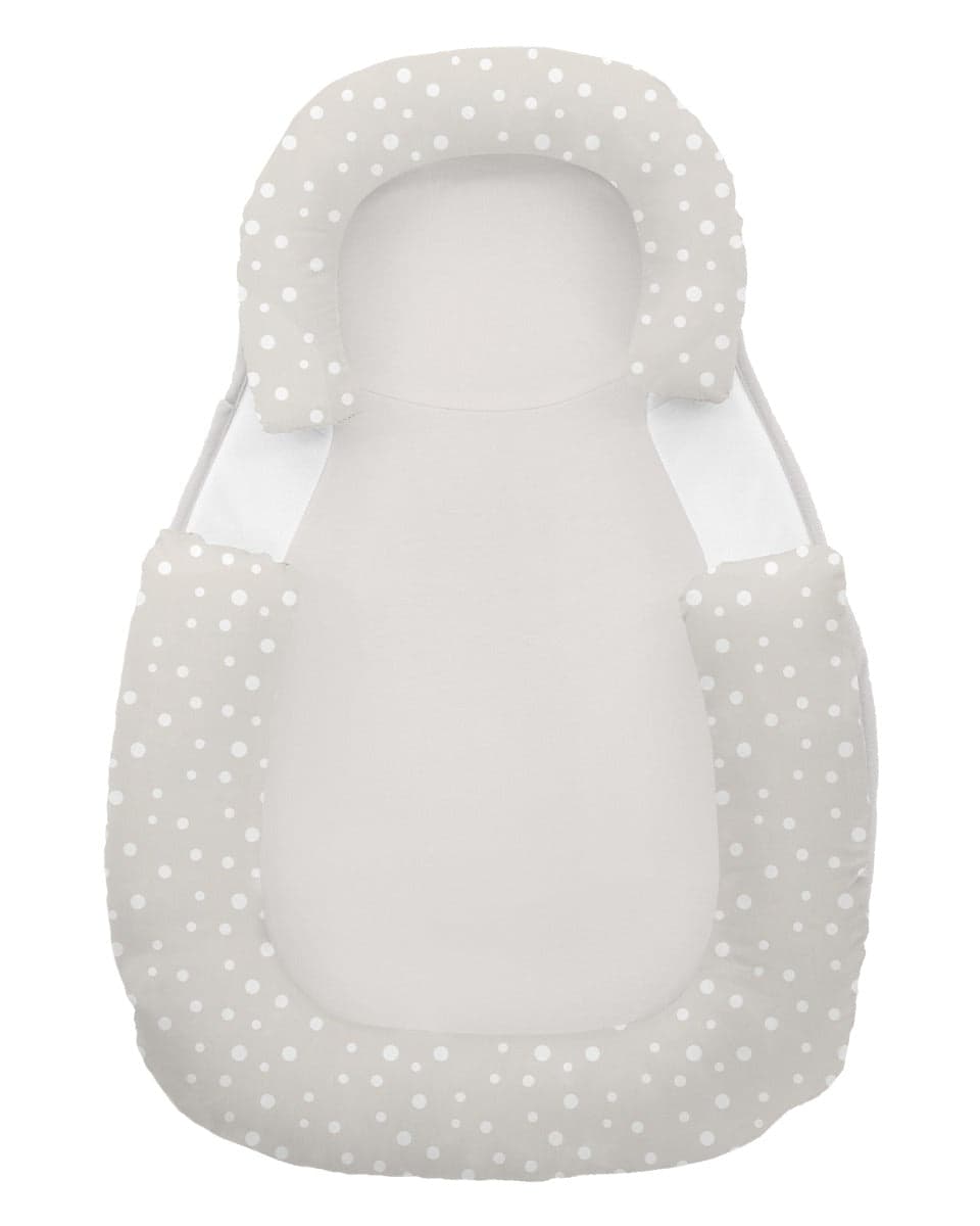 Posicionador Anti-Roll de Espuma de Memória Bege Dots