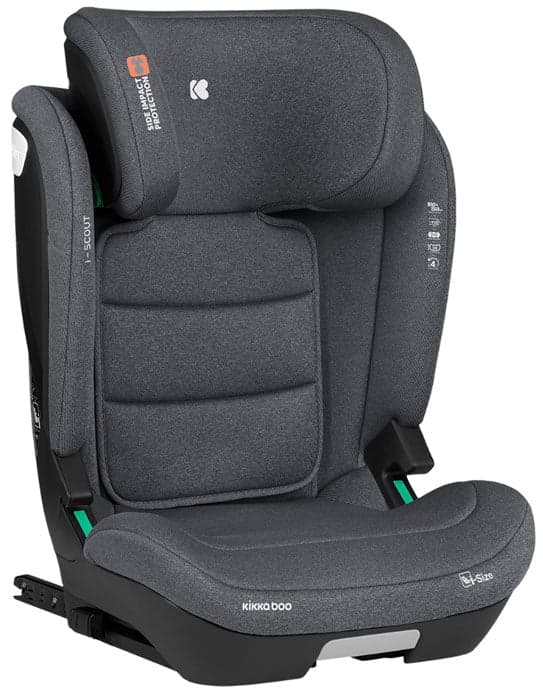 Cadeira auto i-Size 100-150cm Kikka Boo i-Scout Dark Grey