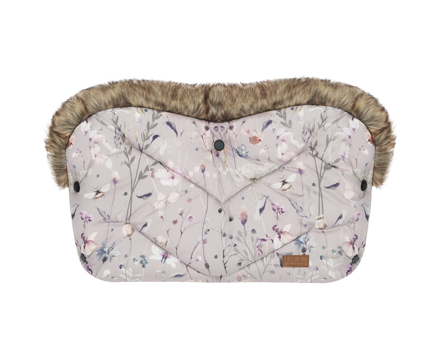 Luvas de inverno Dreamy Fields de luxo cinzentas