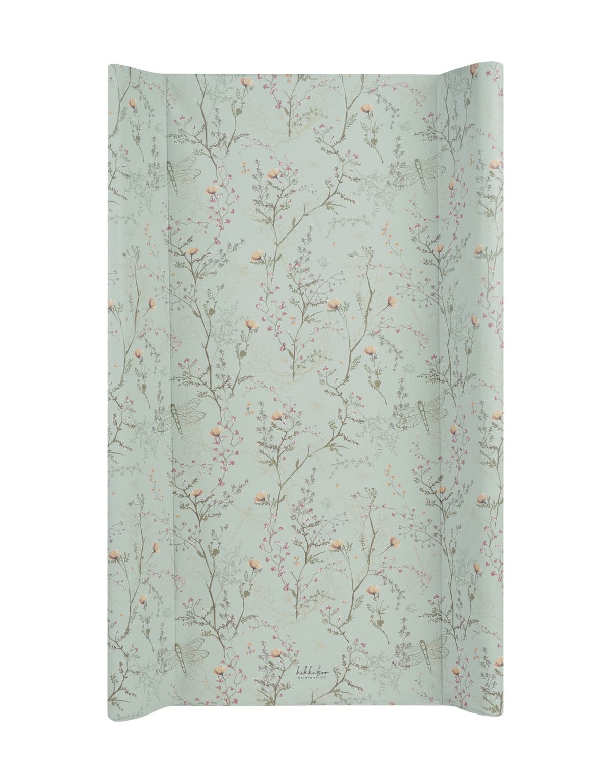 Kikkaboo Muda Fraldas Secret Garden Green 50x70cm Pvc Macio
