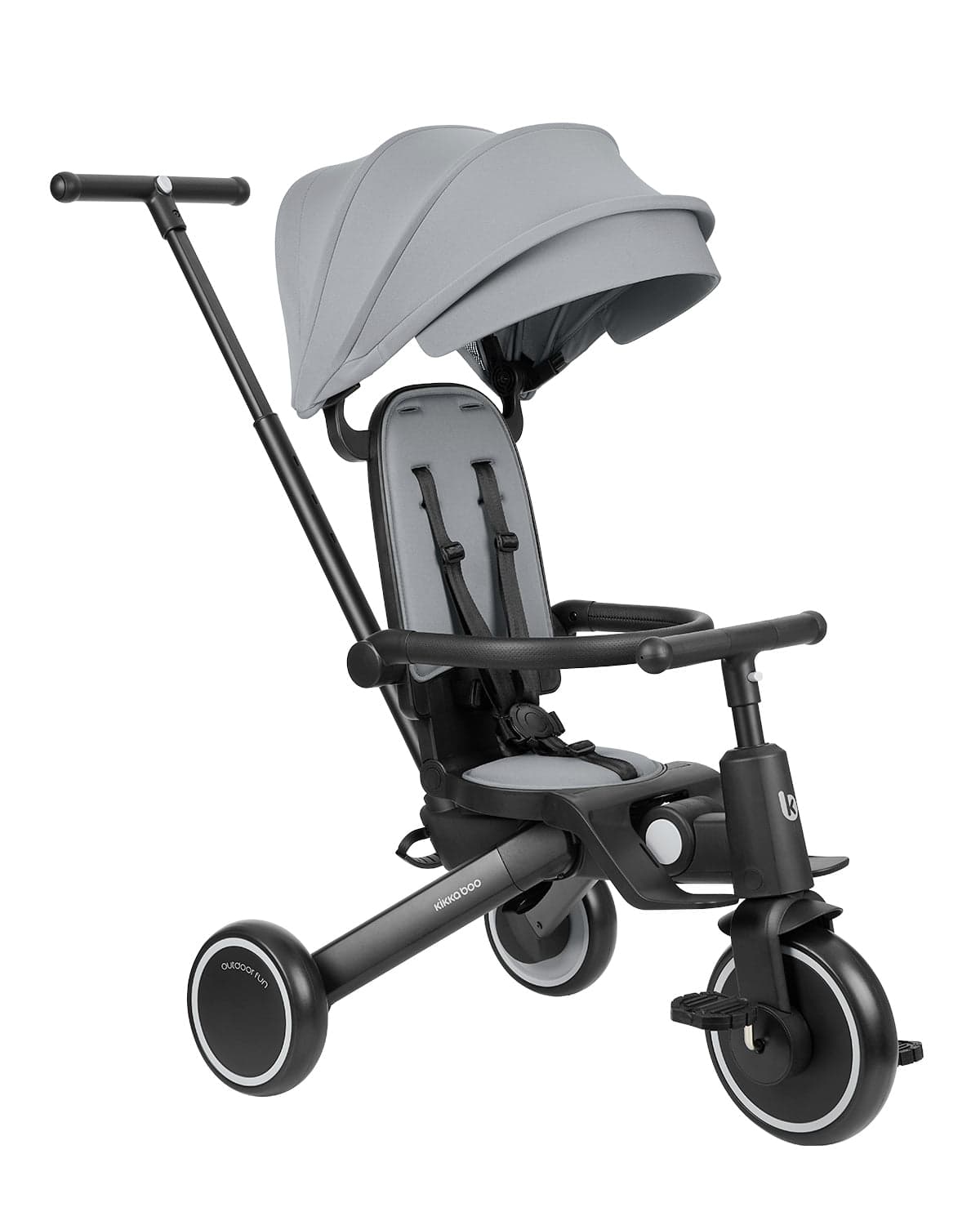 Triciclo Trix 2 8 em 1 Cinza
