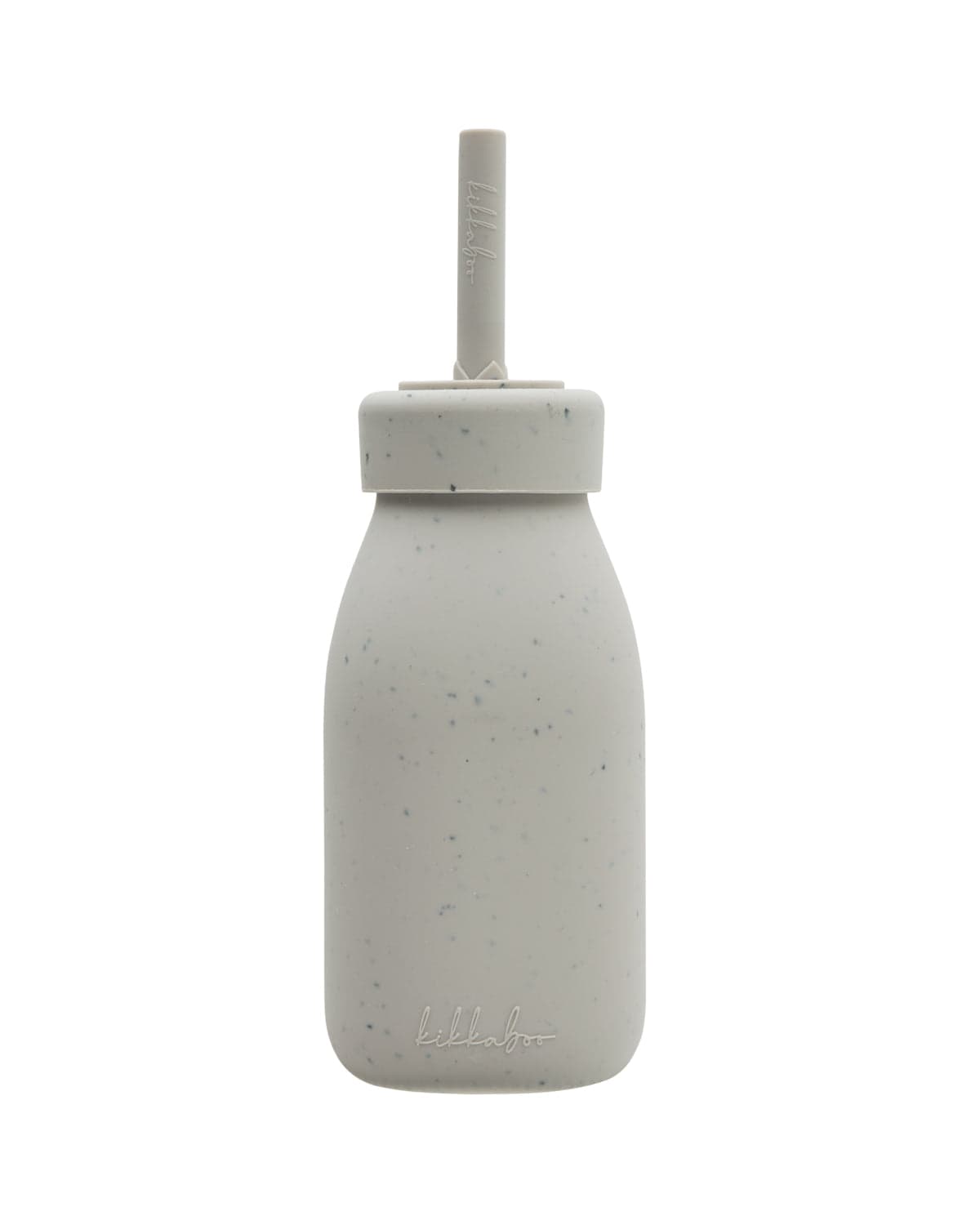 Biberão de silicone Platinum Sand com palhinha