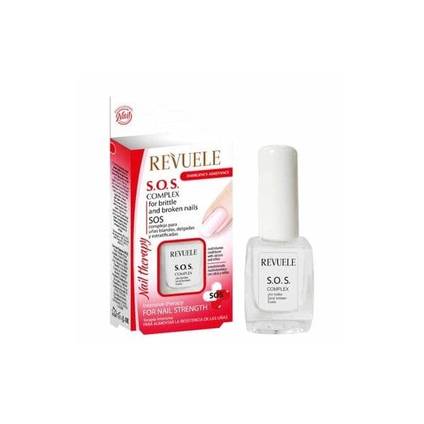 Revuele Nail Therapy S.o.s. Complex Verniz Fortalecedor para Unhas Fracas e Danificadas 10ml