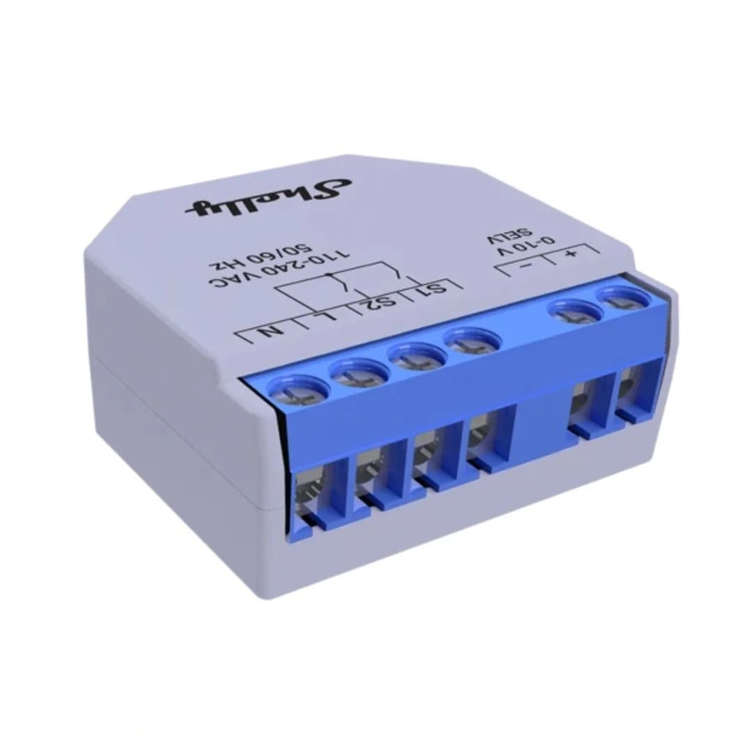 Shelly Módulo Controlador Dimmer Shelly Plus 0-10V WiFi Bluetooth
