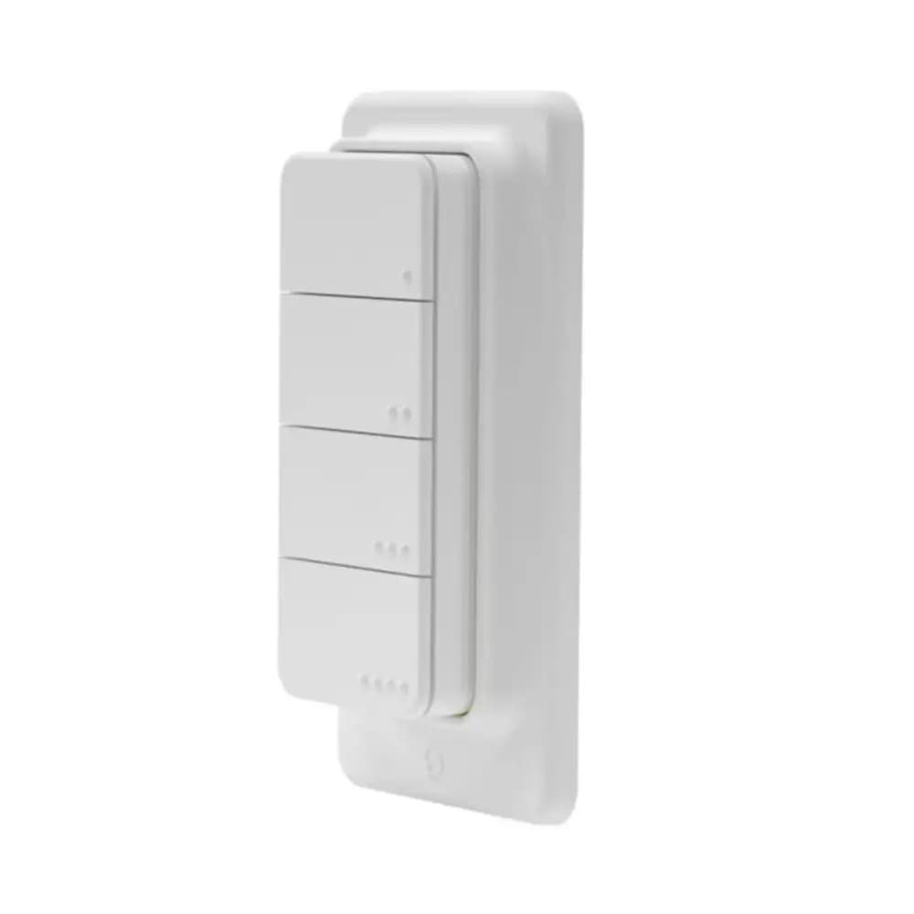 Shelly Comando inteligente de cenários BT/Zigbee, 4 botões - Shelly BLU RC Button 4 ZB