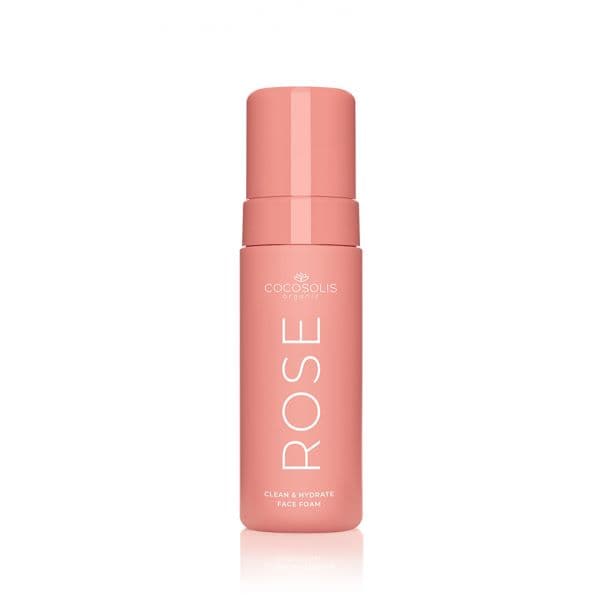Cocosolis Rose Clean & Hydrate Face Foam 150ml