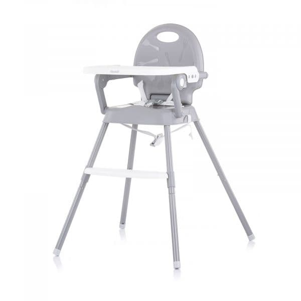 Chipolino Cadeira de Refeição Convertível 3 em 1 Bon Bon Grey