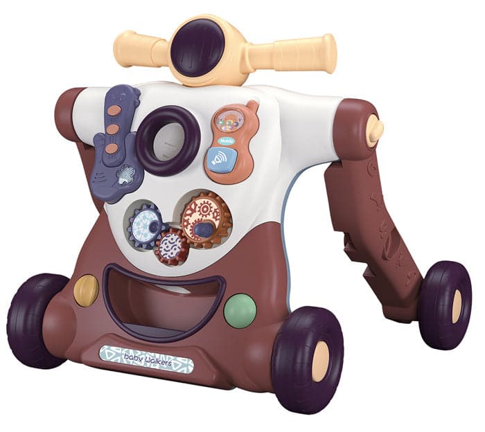 Andador 4 em 1 Kikka Boo Robo Beige