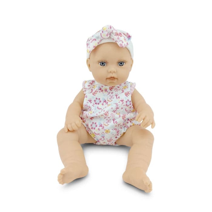 Boneca Moni Bear Pink Baby 30 cm