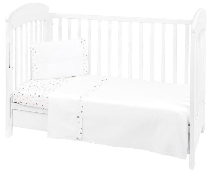 Conjunto jogo de cama 3pçs 60x120cm Kikka Boo My Teddy