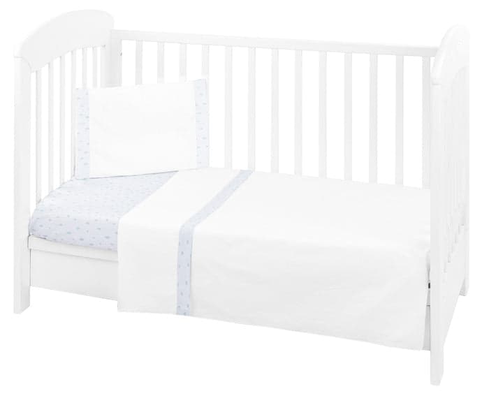Conjunto jogo de cama 3pçs 60x120cm Kikka Boo Little fox
