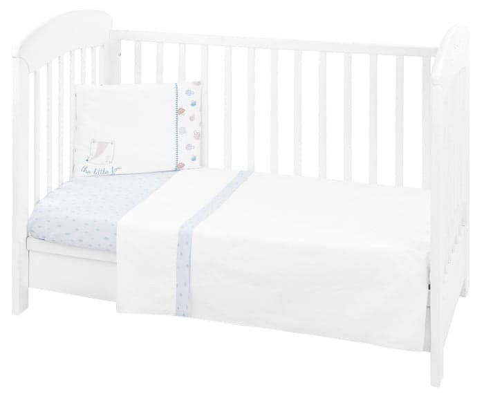 Conjunto jogo de cama 3pçs 70x140cm Kikka Boo Little Fox