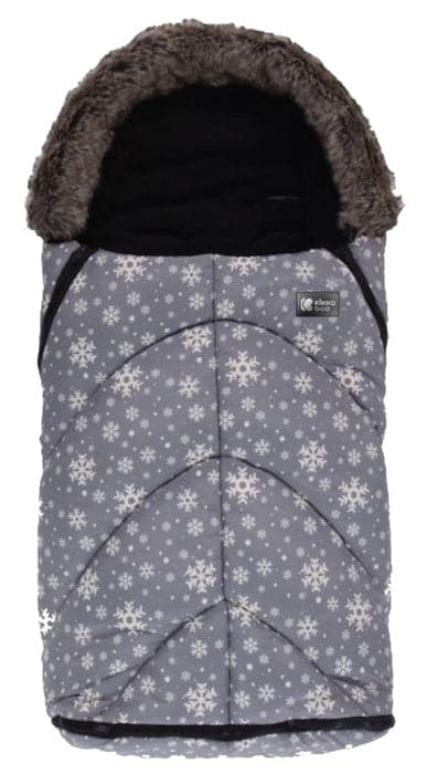 Saco para carrinho Kikka Boo Shiny Nylon Snow Flakes