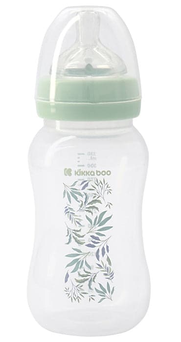 Biberão PP 330ml Kikka Boo Tropical leaves Menta