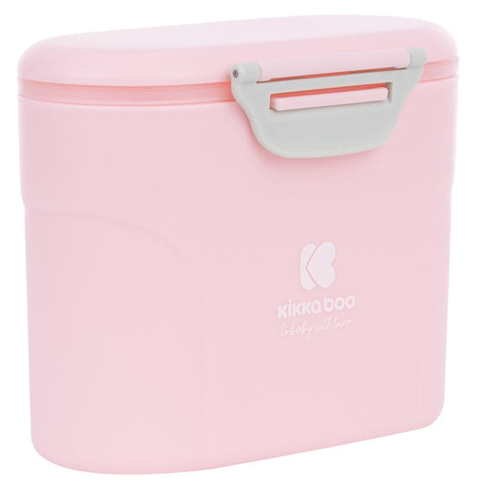 Dispensador de leite em pó com colher 160g Kikka Boo Rosa