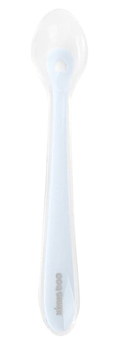 Colher de silicone 1pç Kikka Boo Azul