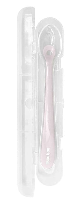 Coler de silicone com caixa 1pç Kikka Boo Rosa