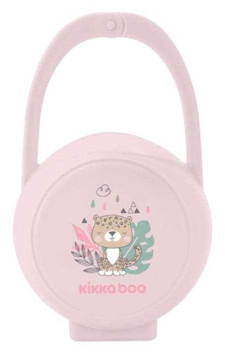 Caixa porta chupeta Kikka Boo Savanna Rosa