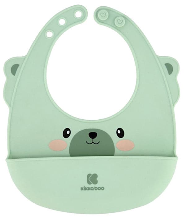Babete de silicone Kikka Boo Menta