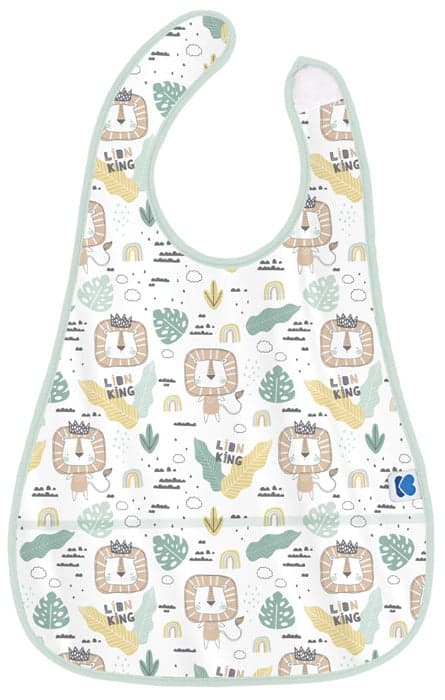Babete com bolso Kikka Boo Savanna Pattern Menta