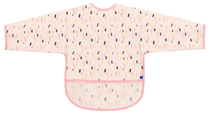 Babete com mangas compridas Kikka Boo Arty Rosa Pattern