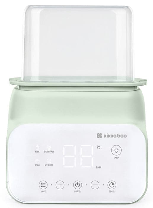 Aquecedor duplo para biberões 4 em 1 Kikka Boo Handy Menta