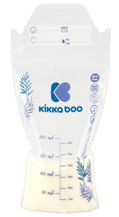 Saco para leite materno 50 pçs Kikka Boo