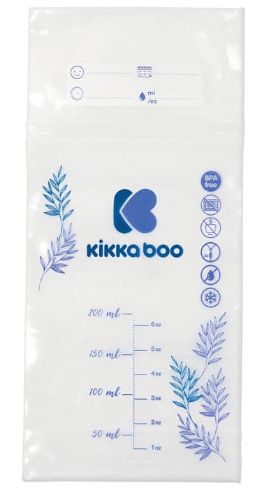 Saco para leite materno 25 pçs Kikka Boo