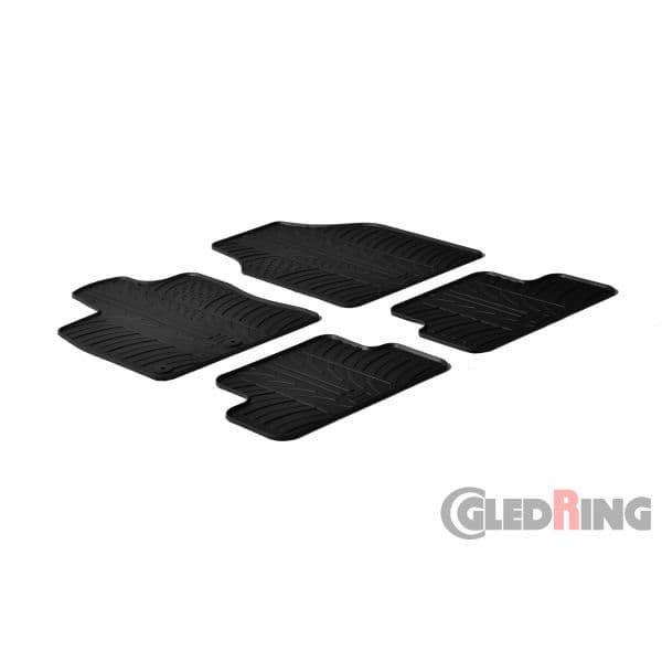GledRing Tapetes para Nissan Qashqai, 2007-2013 - T0290