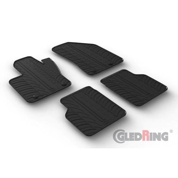 GledRing Tapetes para Jeep Compass Suv, 2017 - - T0751