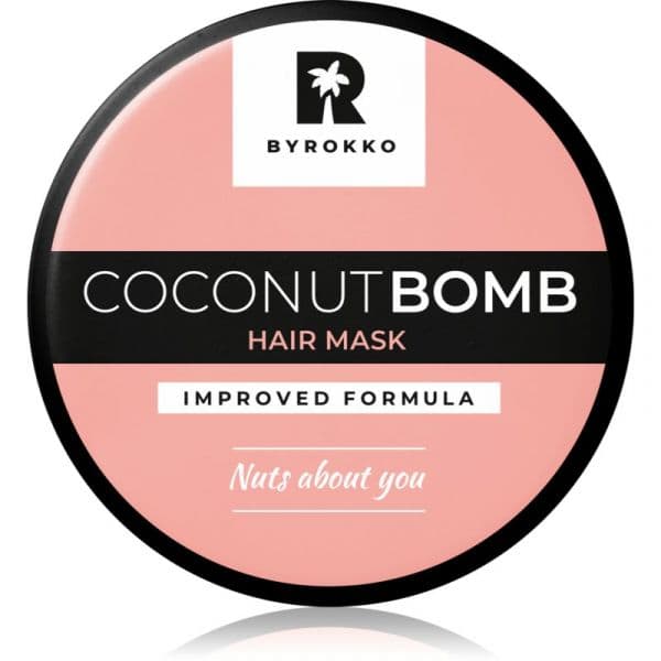 Byrokko Coconut Bomb Máscara Capilar Nutritiva 180 g