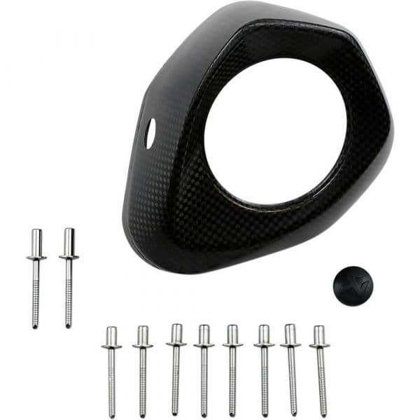 Akrapovic End Cap Carbon Ec95 Black