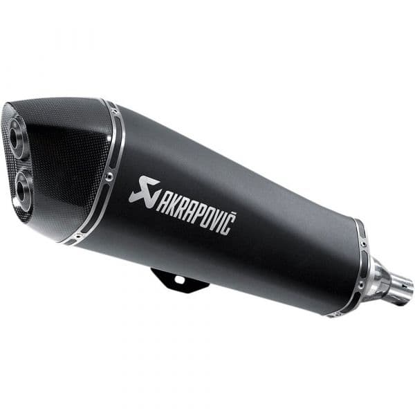 Akrapovic Escape Muffler Beverly 400-500/fuoco 500/mp3 400-500/satelis 400-500/xevo 400 Black