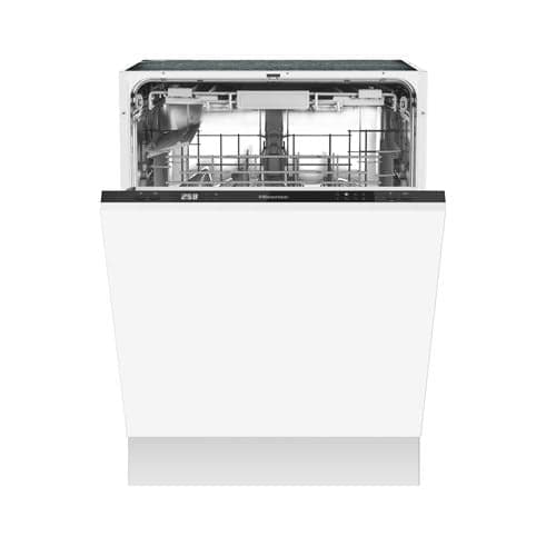 Máquina de Lavar Loiça Encastrável Hisense HISHV603D40 | 14 talheres | 60 cm | D | Preto