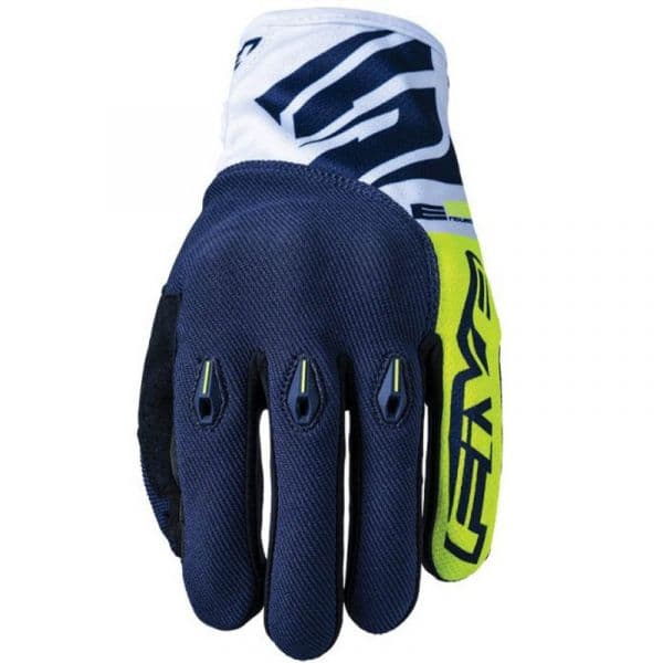 Five Luvas E3 Evo Yellow Fluo / Blue XL