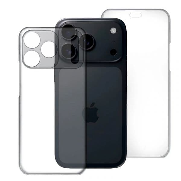 Capa para iPhone 17 Pro Max Dupla 360 Clear