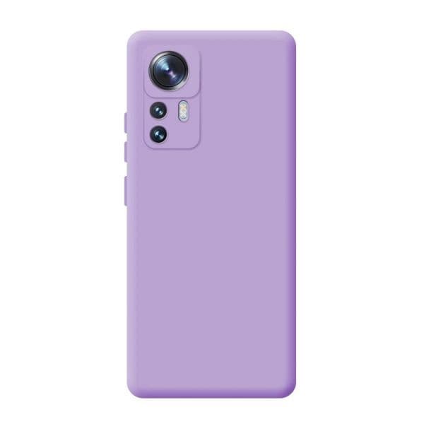 Capa Silicone Liquido Xiaomi Mi 12/ 12X Lilás - 18244465