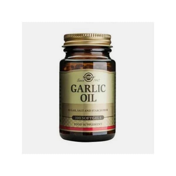 Solgar Garlic Óleo 100 Cápsulas